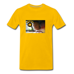 Peanutbutter Marmalade single artwork tee shirt - sun yellow