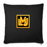 MLJ Throw pillow - black