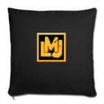 MLJ Throw pillow - black