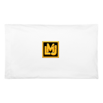 MLJ Logo pillow - white