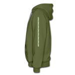 I Hate Hate premium hoodie - olive green